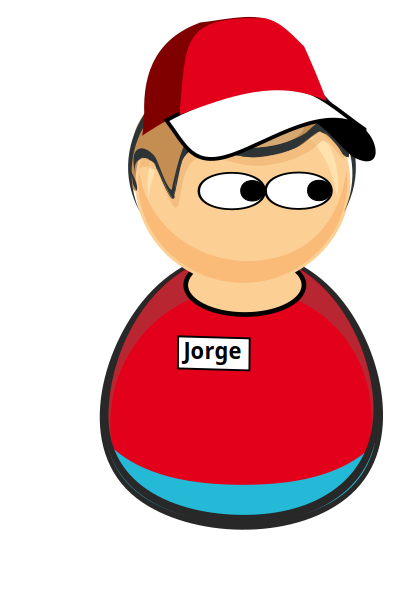 Generic employee clipart