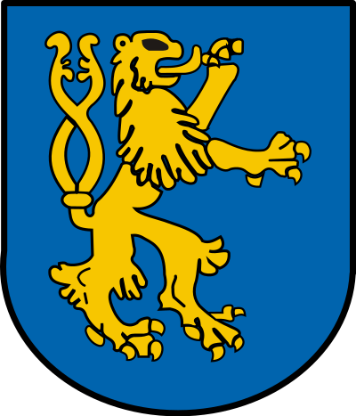 Generic Lion on Shield clipart