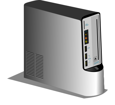 Generic-office-cpu clipart
