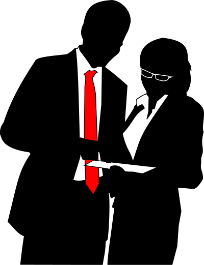 Gente de Negocios, business people clipart