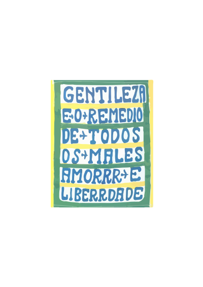 Gentileza-wall writing-03 clipart