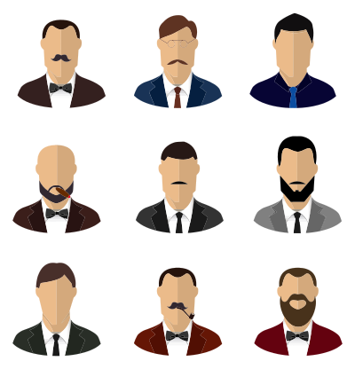Gentlemen clipart