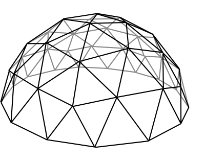 Geodesic-dome clipart