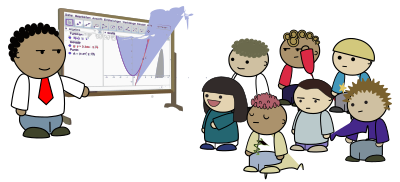 GeoGebra for interactive pictures with beamer clipart