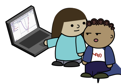 Geogebra to work in small groups clipart