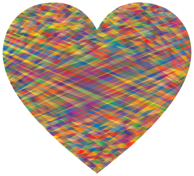 Geometric Heart 6 clipart