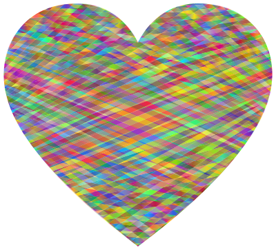 Geometric Heart 7 clipart