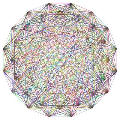 Geometric Prismatic Line Art Mandala No Background clipart