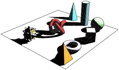 Geometric shapes clipart