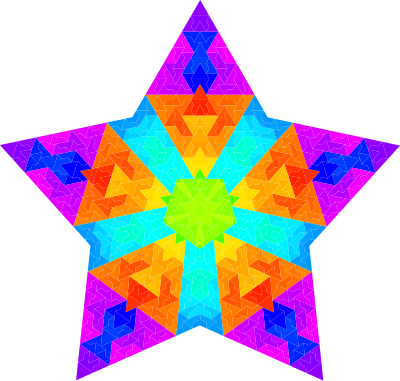 Geometric Star 2 clipart