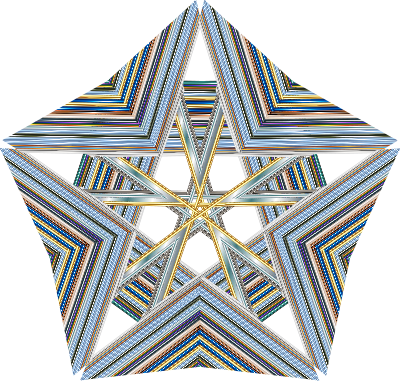 Geometric Star 3 clipart