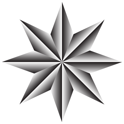Geometric Star clipart