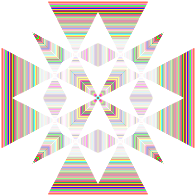 Geometric Stripes Design clipart