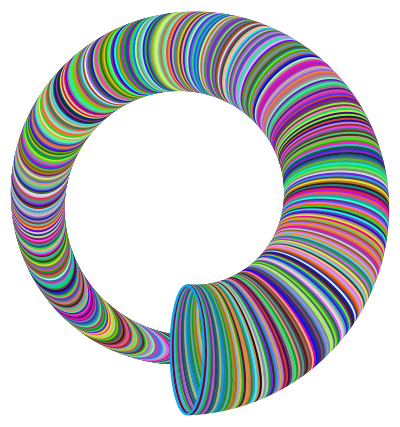 Geometric Tube Frame clipart