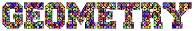 Geometry Typography clipart
