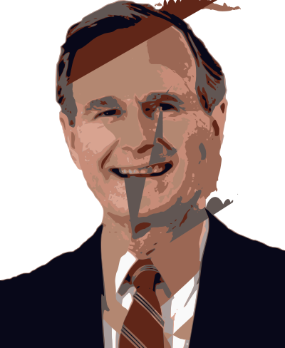 George H. W. Bush clipart