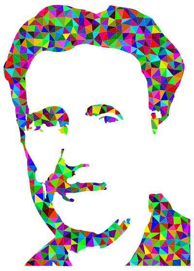 George Orwell Press Photo Silhouette Prismatic clipart