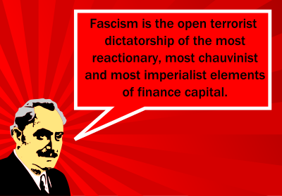 Georgi Dimitrov's definition of fascism clipart