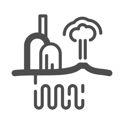 Geothermal energy clipart