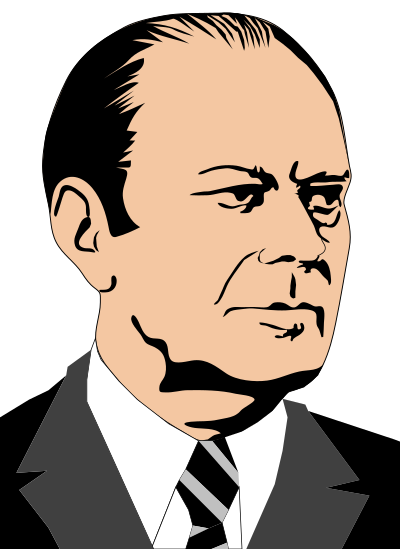 Gerald r ford clipart