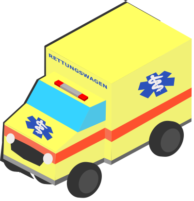 German Ambulance clipart