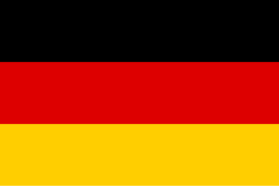 German Flag colors gradient clipart