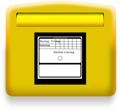 German mailbox clipart