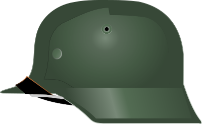 German World War 2 Helmet clipart