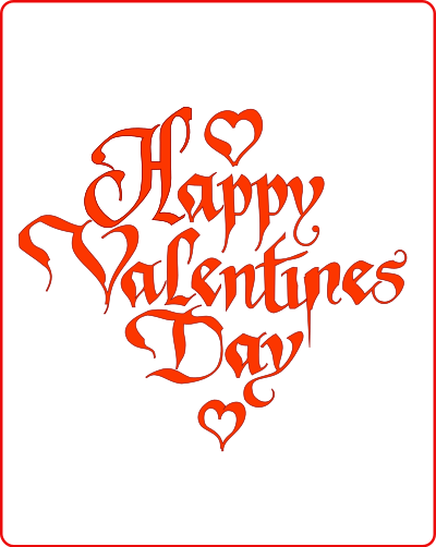 Get ready for the holiday Valentines Day clipart