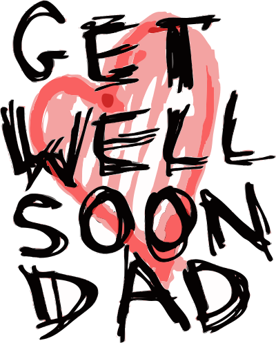 Get well soon dad clipart