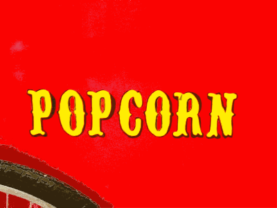 Get your popcorn sign clipart