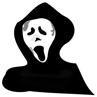 Ghost under hood clipart