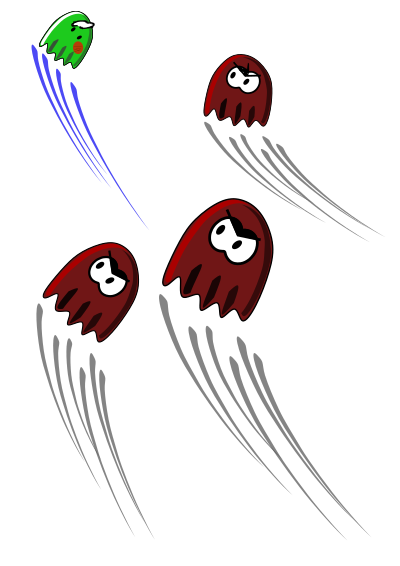 Ghosts2 clipart