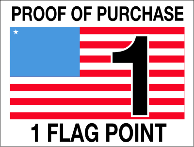 G.I. Joe Vintage Flag Point clipart