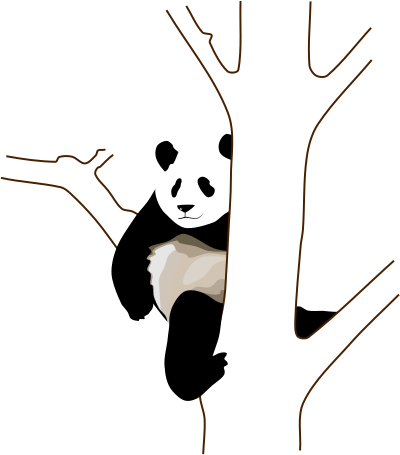 Giant-panda-2 clipart