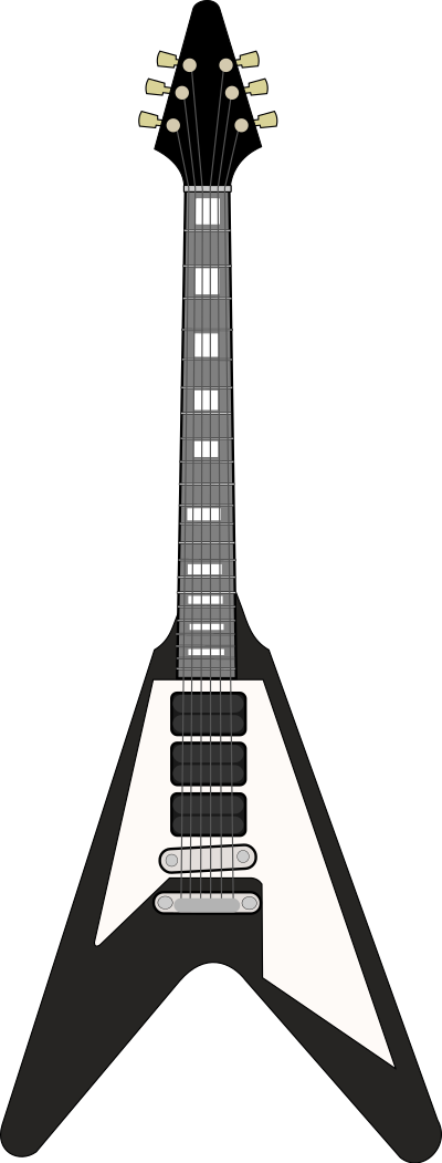 Gibson Flying V clipart