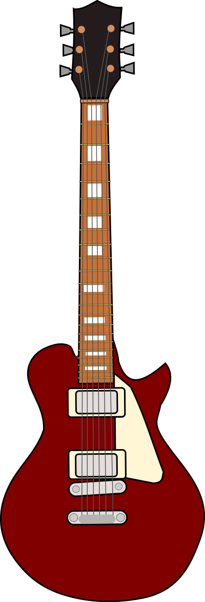 Gibson Les Paul clipart