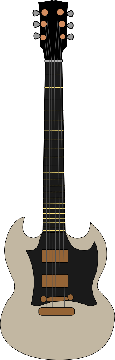 Gibson SG clipart