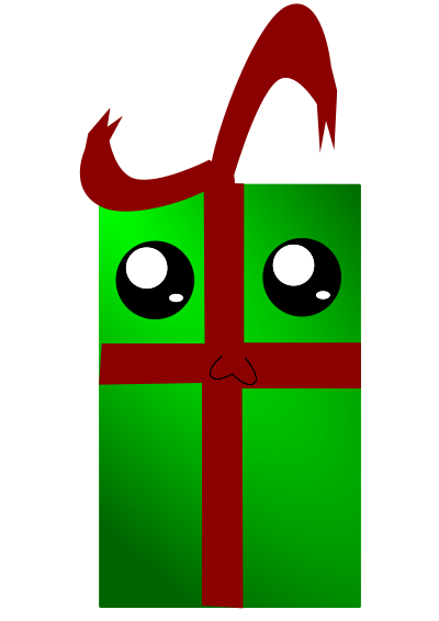 Gift box 2 clipart