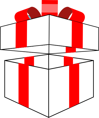Gift box clipart