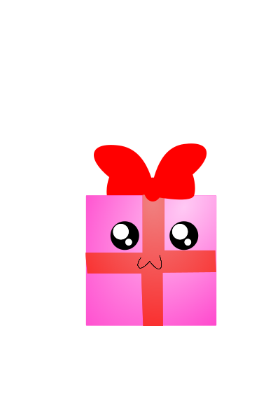 Gift box 3 clipart