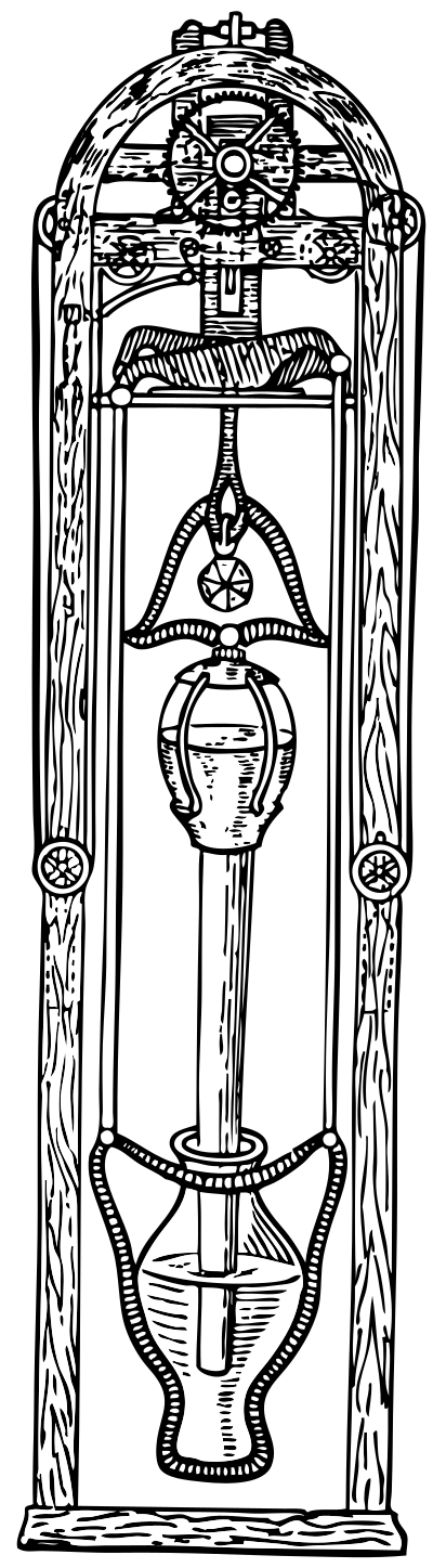 Gift power machine clipart