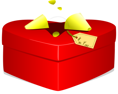 Gift Valentine clipart