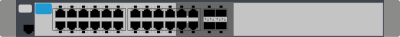 Gigabit Layer 2 Switch clipart