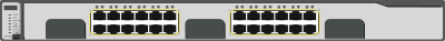 Gigabit Layer 3 Switch #2 clipart