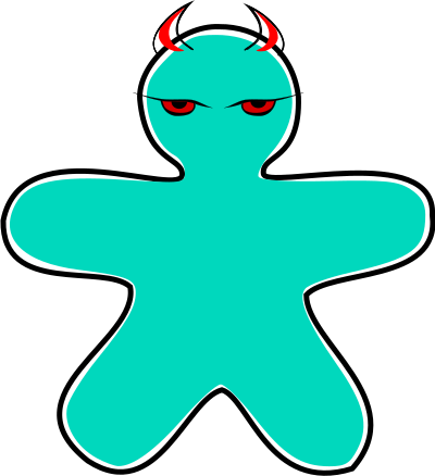 Gingerbread Devil clipart