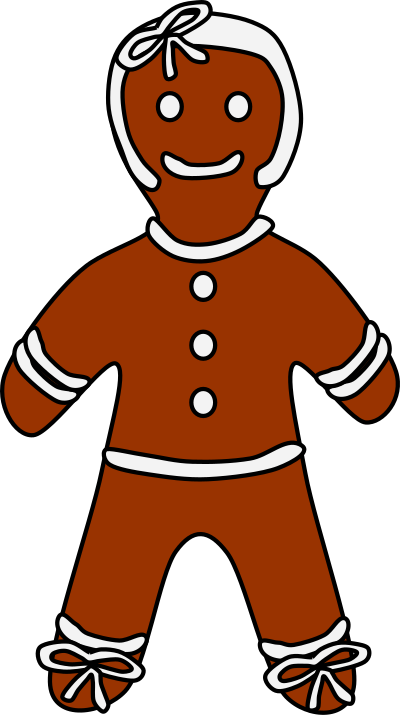 Gingerbread Girl clipart