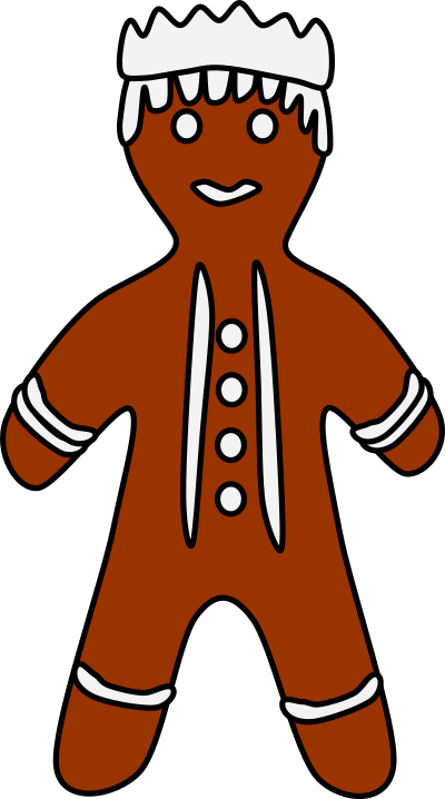 Gingerbread King (wiseman) clipart