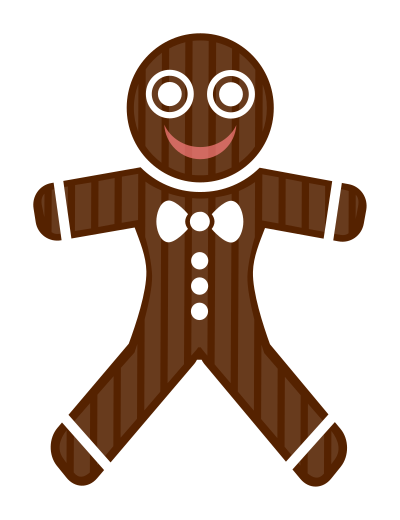 Gingerbread Man clipart