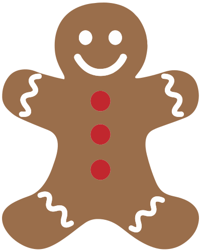 Gingerbread Man clipart
